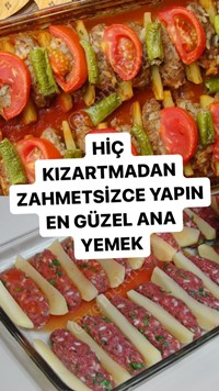 Fırında Pirinçli Köfte