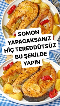 Fırında Somon