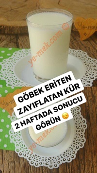 Göbek Eriten Soda Yoğurt Kürü