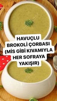 Havuçlu Brokoli Çorbası