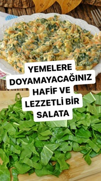 Havuçlu Pazı Salatası