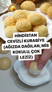 Hindistan Cevizli Kurabiye