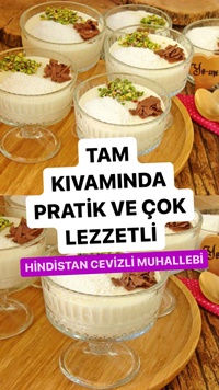Hindistan Cevizli Muhallebi