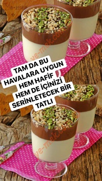 İki Renkli Muhallebi