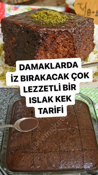 Kolay Islak Kek