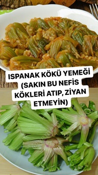 Ispanak Kökü Yemeği