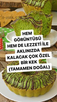 Ispanaklı Kek