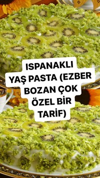 Ispanaklı Pasta