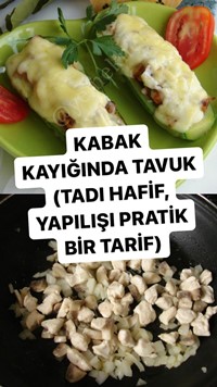 Kabak Kayığında Tavuk