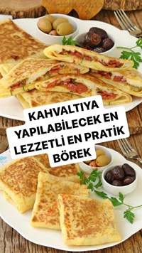 Kahvaltılık Krep Börek
