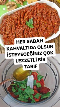 Kahvaltılık Kuru Domates Ezmesi