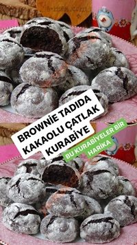 Kakaolu Çatlak Kurabiye