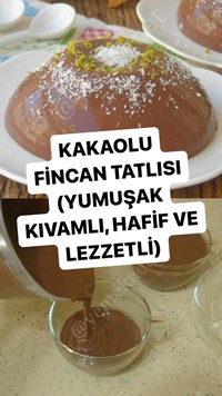 Kakaolu Fincan Tatlısı