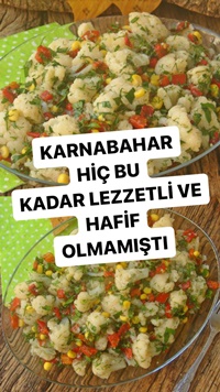 Karnabahar Salatası
