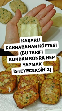 Kaşarlı Karnabahar Köftesi