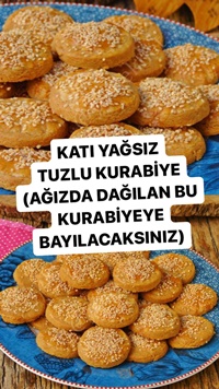 Katı Yağsız Tuzlu Kurabiye