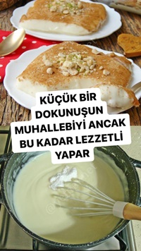 Kavrulmuş Unlu Muhallebi