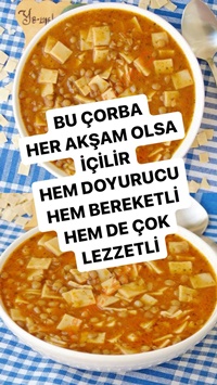 Kesme Hamur Çorbası