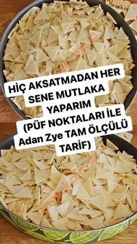 Kesme Üçgen Erişte Makarna