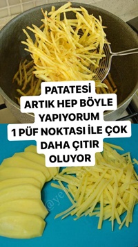 Kibrit Patates Kızartması