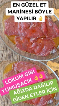 Kırmızı Et Terbiyesi