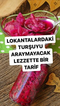 Kırmızı Lahana Turşusu
