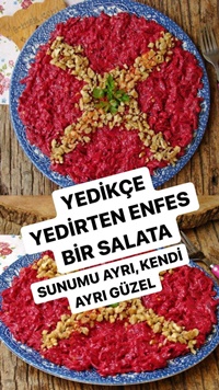 Kırmızı Pancar Salatası