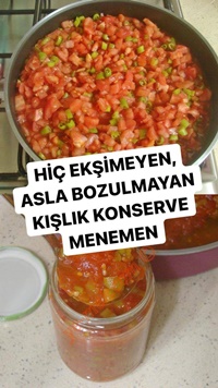 Kışlık Konserve Menemen