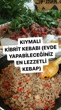 Kıymalı Kibrit Kebabı