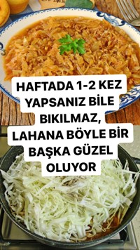 Kıymalı Lahana Yemeği