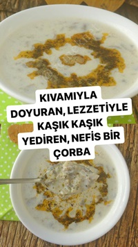 Kıymalı Mantar Çorbası
