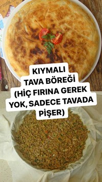 Kıymalı Tava Böreği