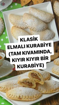 Klasik Elmalı Kurabiye