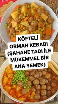 Köfteli Orman Kebabı