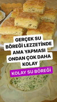 Kolay Su Böreği
