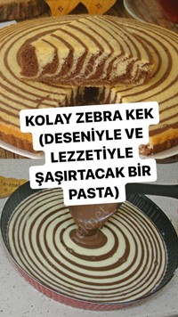 Kolay Zebra Kek