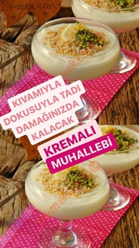 Kremalı Muhallebi