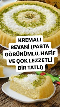 Kremalı Revani
