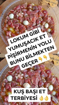 Kuşbaşı Et Terbiyesi