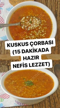 Kuskus Çorbası