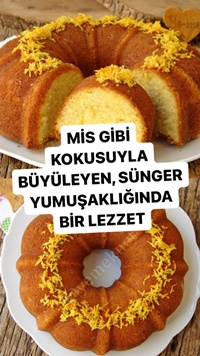 Limonlu Portakallı Kek