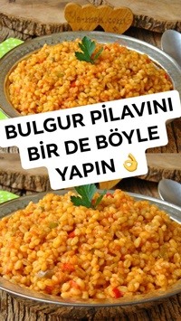 Lokanta Usulü Bulgur Pilavı