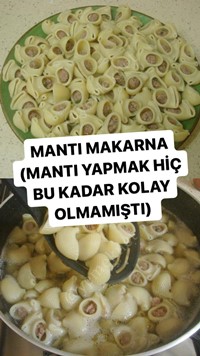 Mantı Makarna