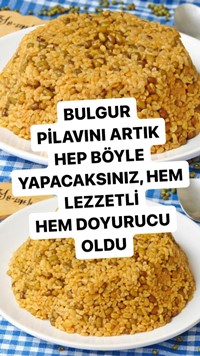 Maş Fasulyeli Bulgur Pilavı