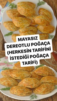 Mayasız Dereotlu Poğaça