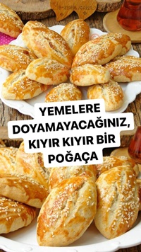 Mayasız Kremalı Poğaça