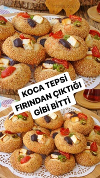 Mayasız Simit Pizza