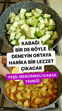 Mercimekli Kabak Yemeği