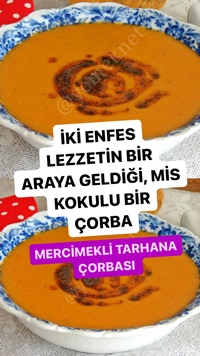 Mercimekli Tarhana Çorbası