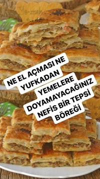 Milföylü Tepsi Böreği